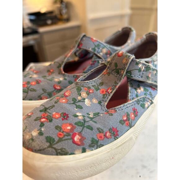 Keds Floral Mary Jane Sneakers - Kids Size 11M - Cute & Comfy! - Picture 2 of 6